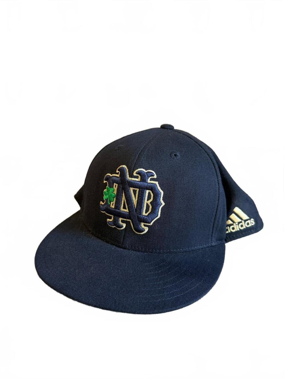 Notre Dame Fighting Irish Adidas Fitted Hat Size 7 1/2